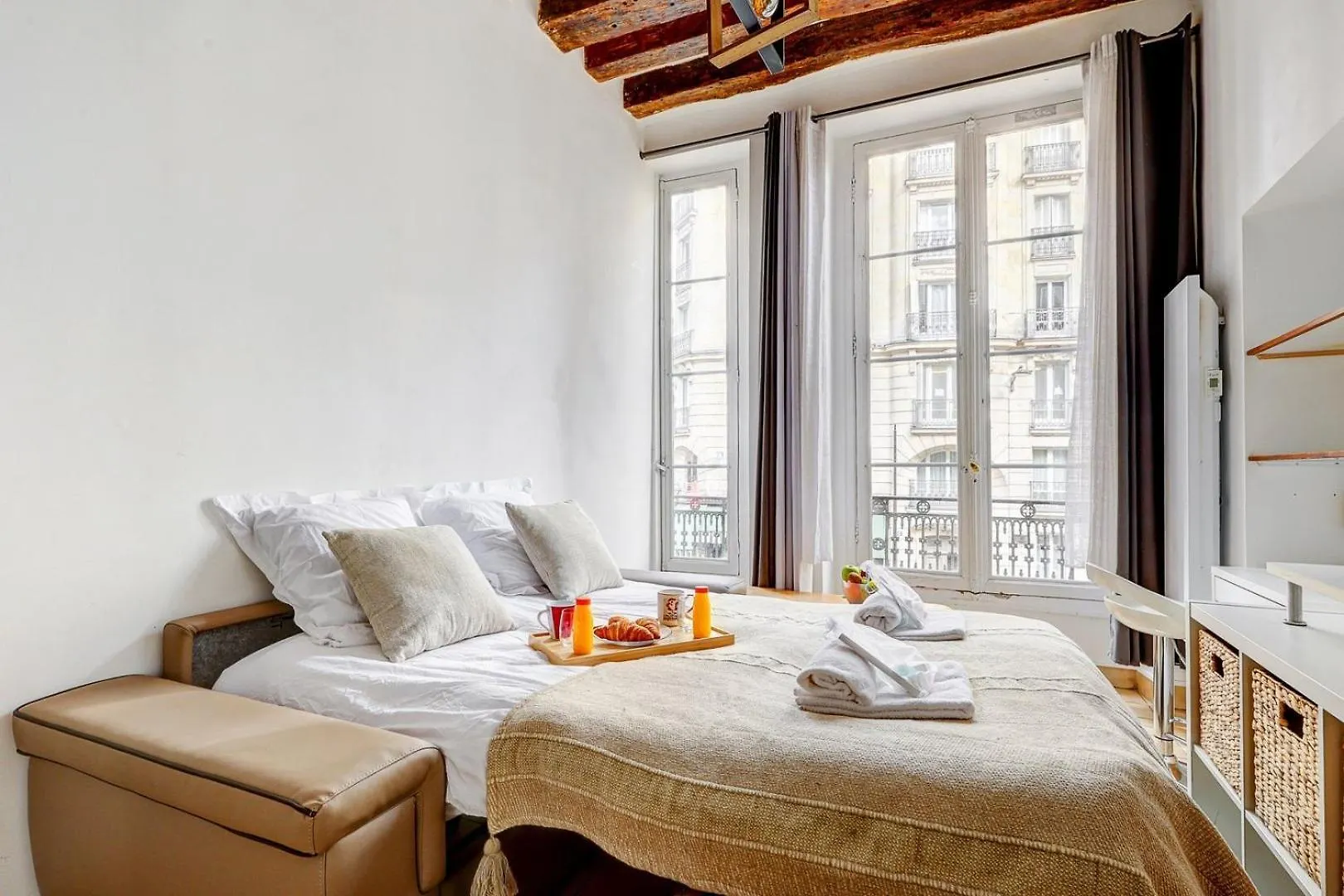 Apartman 378 Suite Verrerie - Superbe Studio A Párizs Franciaország